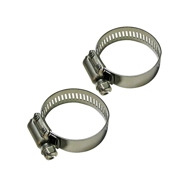 MEDIUM STAINLESS STEEL CLAMPS 1 3/4" - SET OF 2