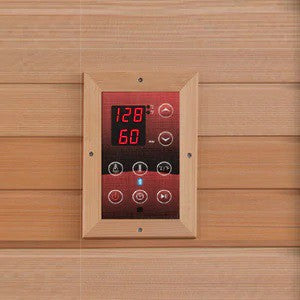 DYNAMIC GDI-6106-01-EL ELITE NATURAL FINISH ULTRA LOW EMF 1-2 PERSON FAR INFRARED SAUNA