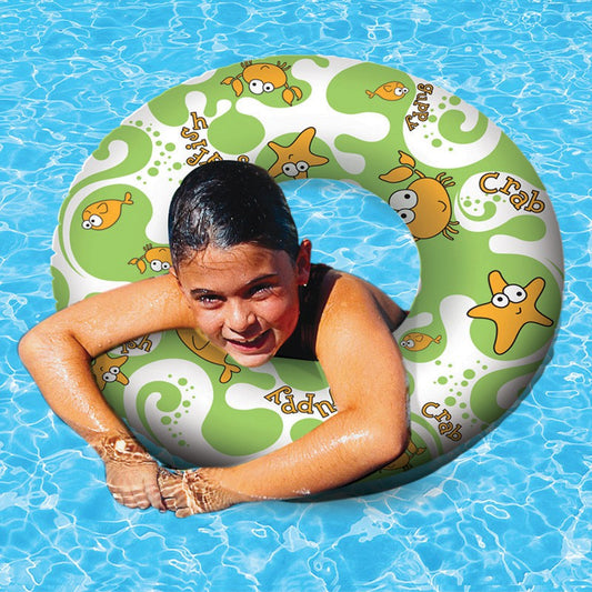 AQUA FUN 30" PRINT SWIM RING