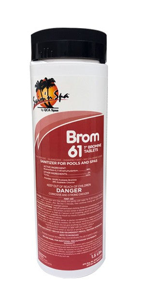 SWIM N SPA SANITIZER & SHOCK: BROM 61 (1.5 LB)