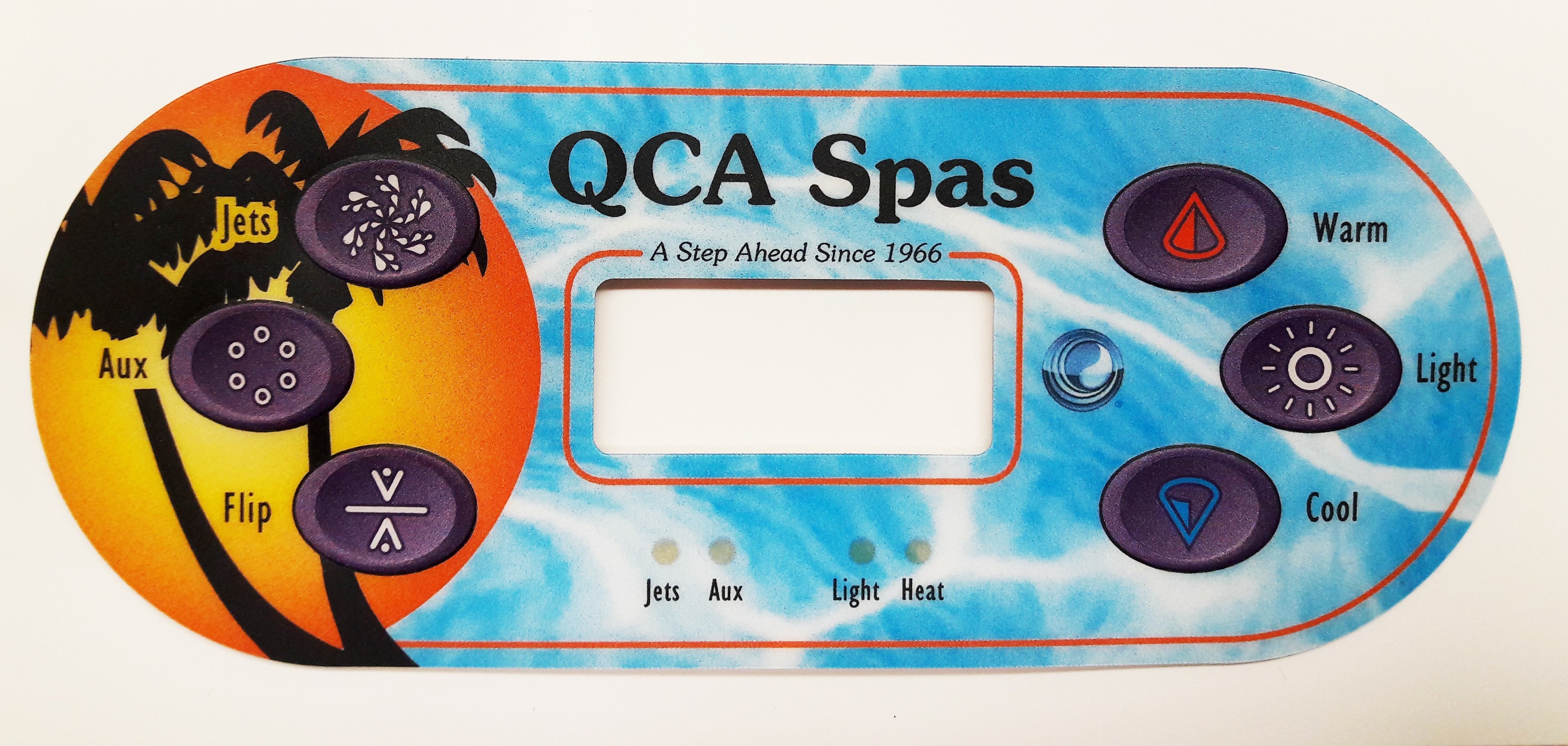 PANEL: TP600 6 BUTTON QCA FACTORY TOPSIDE CONTROL WITH OVERLAY – QCA Retail